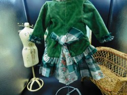 green dress jacket bk